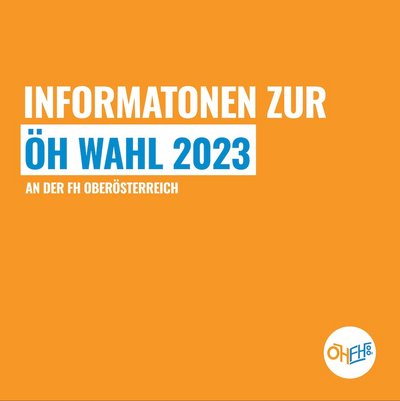 ÖH Wahl 2023 Informationen